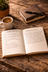 Diario estoico: ¿Cómo te puede ayudar en tu día a día?
